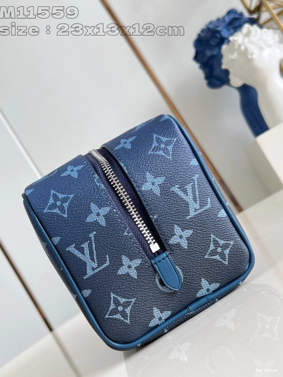 Fake Louis Bags LOUIS VUITTON LOCKER KIT DOPP bag-23*13*12CM 0713